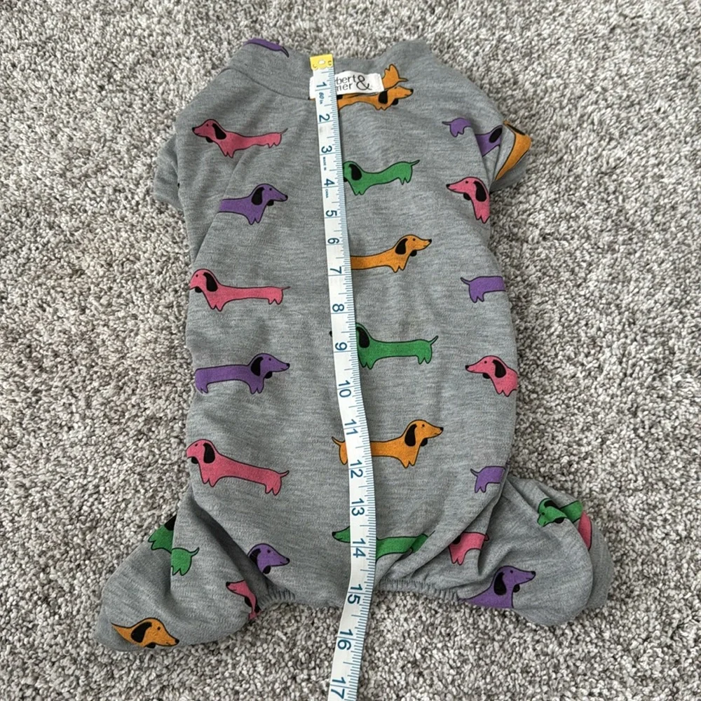 Grey Dachshund Onesie